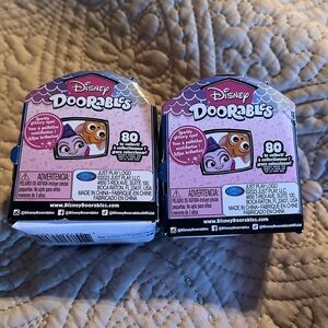 Disney Doorables 100 Year Series 10 Collectibles . 2 boxes
